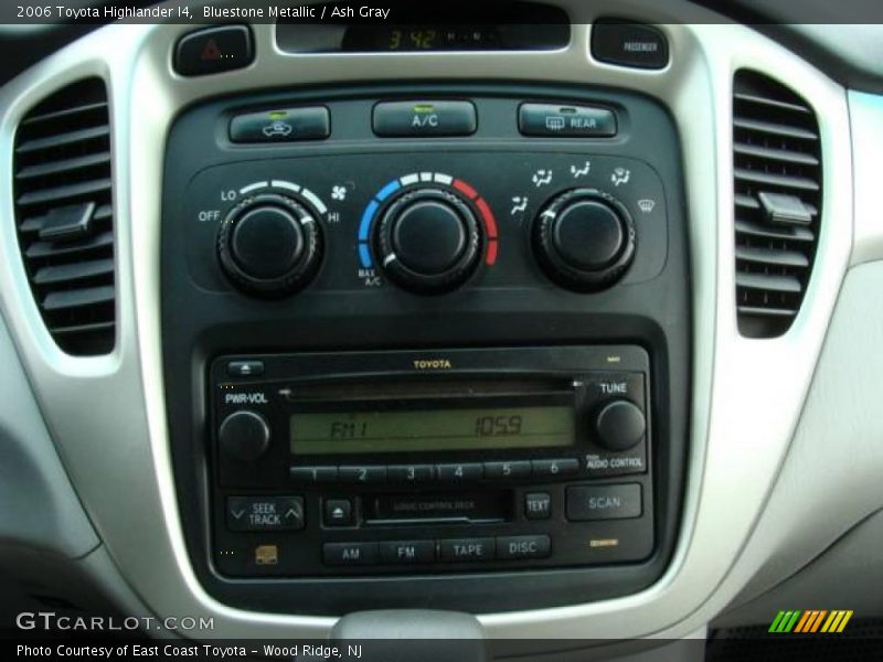 Bluestone Metallic / Ash Gray 2006 Toyota Highlander I4