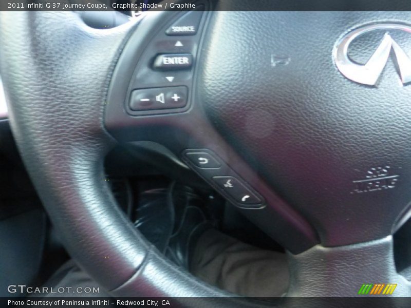 Graphite Shadow / Graphite 2011 Infiniti G 37 Journey Coupe
