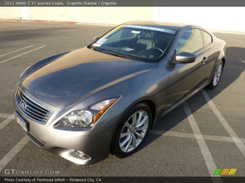 Graphite Shadow / Graphite 2011 Infiniti G 37 Journey Coupe