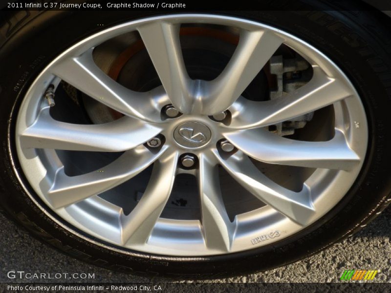 Graphite Shadow / Graphite 2011 Infiniti G 37 Journey Coupe