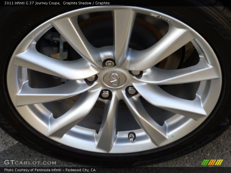 Graphite Shadow / Graphite 2011 Infiniti G 37 Journey Coupe