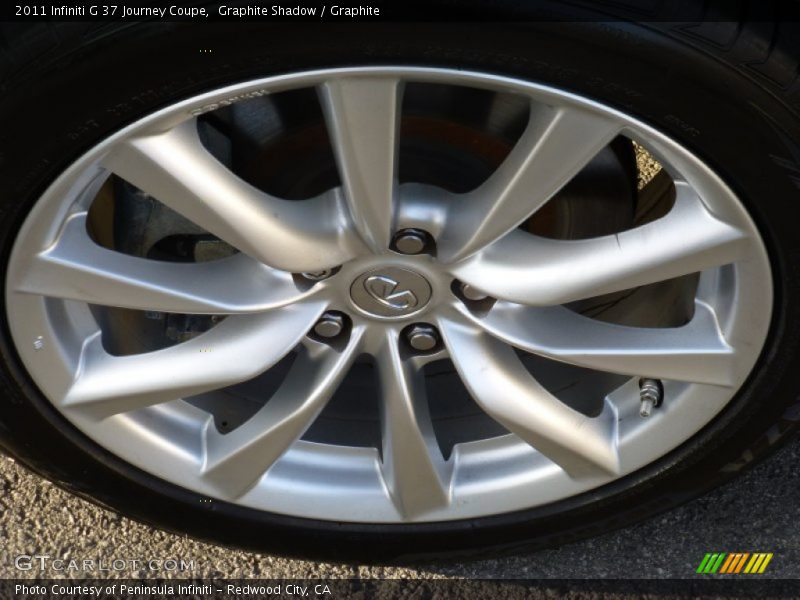 Graphite Shadow / Graphite 2011 Infiniti G 37 Journey Coupe