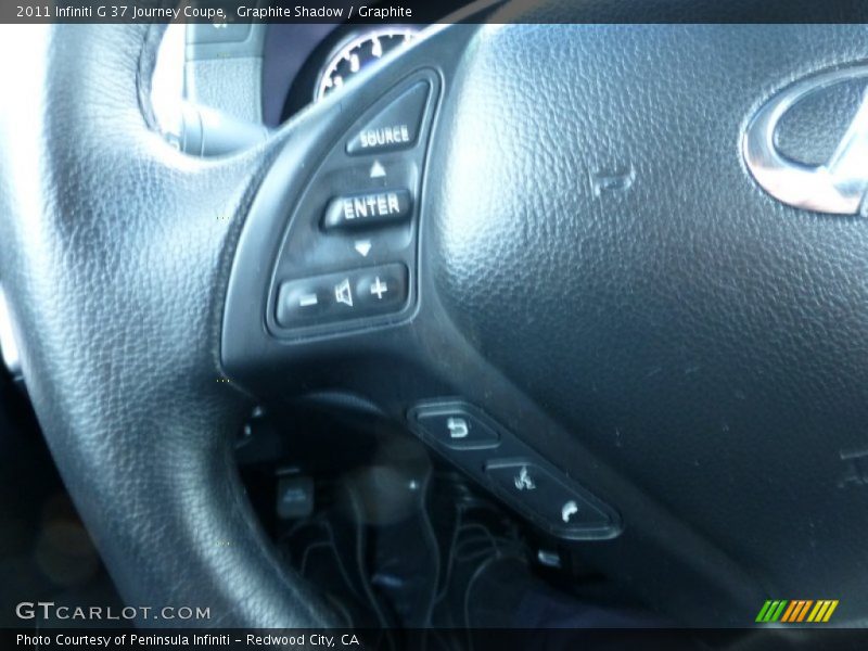 Graphite Shadow / Graphite 2011 Infiniti G 37 Journey Coupe
