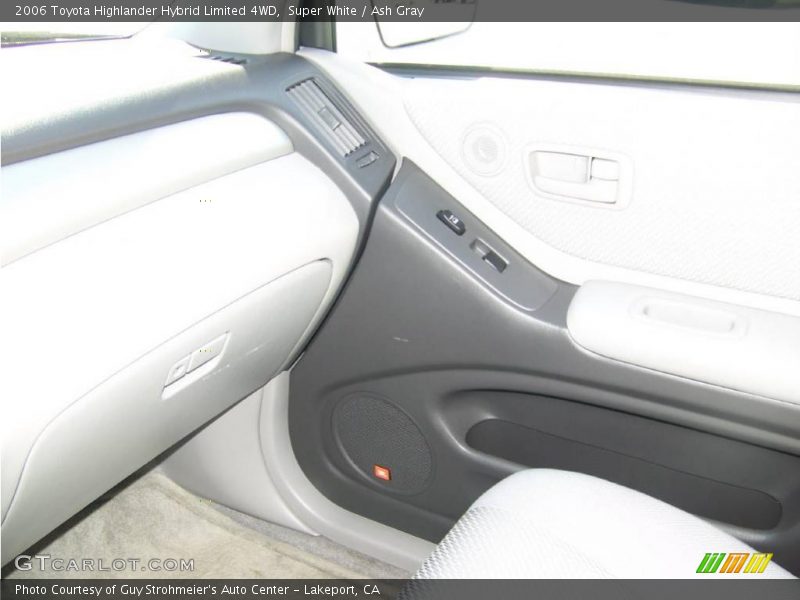Super White / Ash Gray 2006 Toyota Highlander Hybrid Limited 4WD