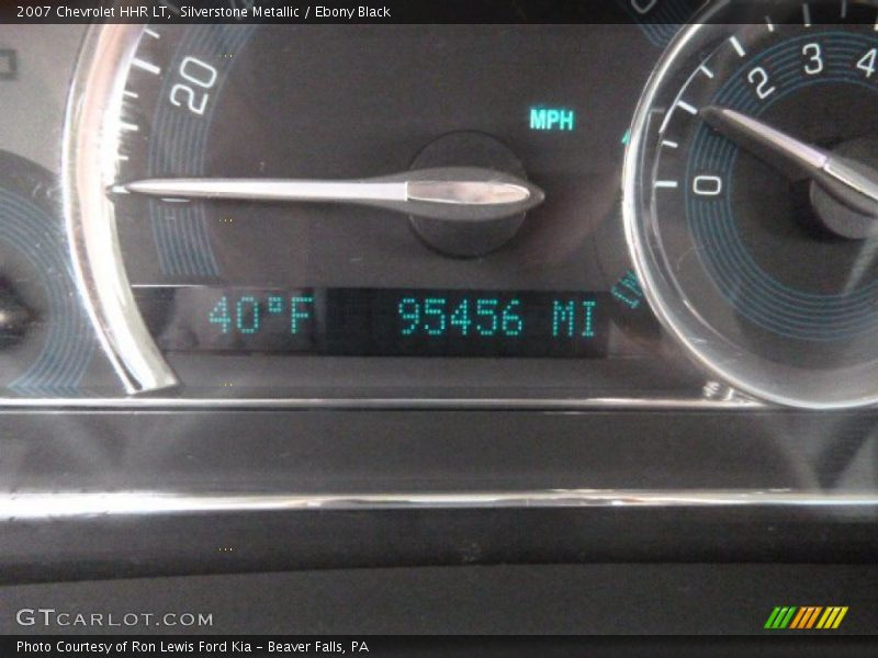 Silverstone Metallic / Ebony Black 2007 Chevrolet HHR LT