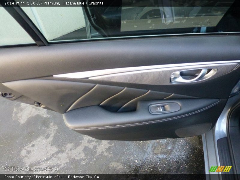 Hagane Blue / Graphite 2014 Infiniti Q 50 3.7 Premium