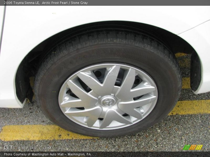 Arctic Frost Pearl / Stone Gray 2006 Toyota Sienna LE