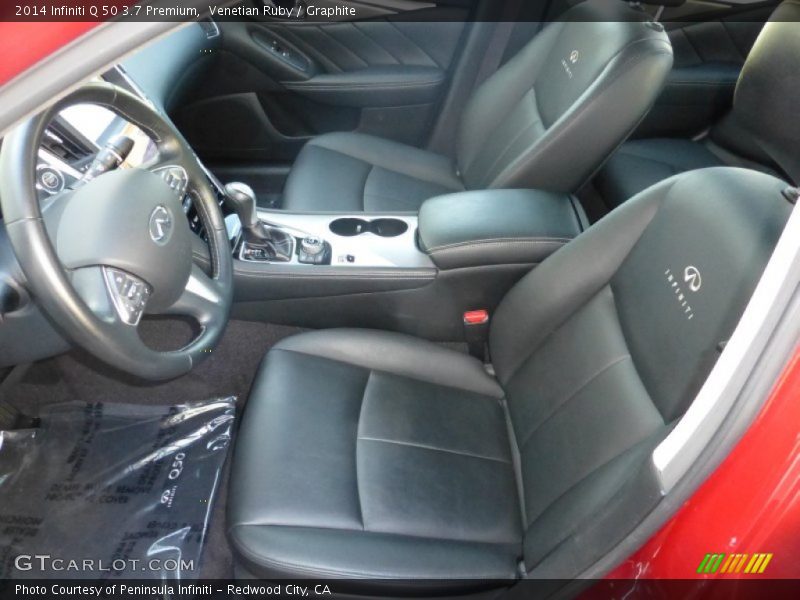 Venetian Ruby / Graphite 2014 Infiniti Q 50 3.7 Premium