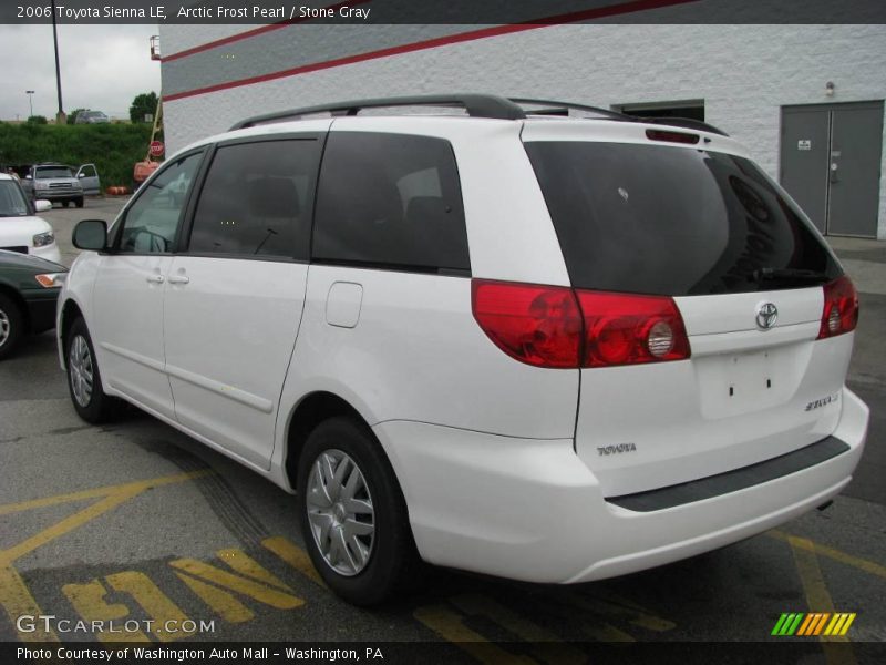 Arctic Frost Pearl / Stone Gray 2006 Toyota Sienna LE