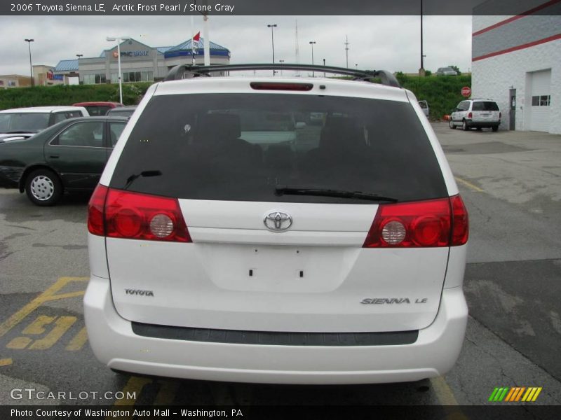 Arctic Frost Pearl / Stone Gray 2006 Toyota Sienna LE