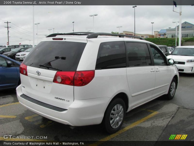 Arctic Frost Pearl / Stone Gray 2006 Toyota Sienna LE
