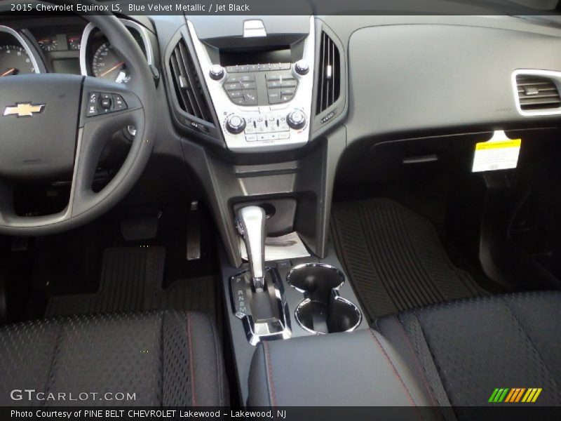 Blue Velvet Metallic / Jet Black 2015 Chevrolet Equinox LS