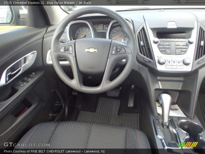 Blue Velvet Metallic / Jet Black 2015 Chevrolet Equinox LS
