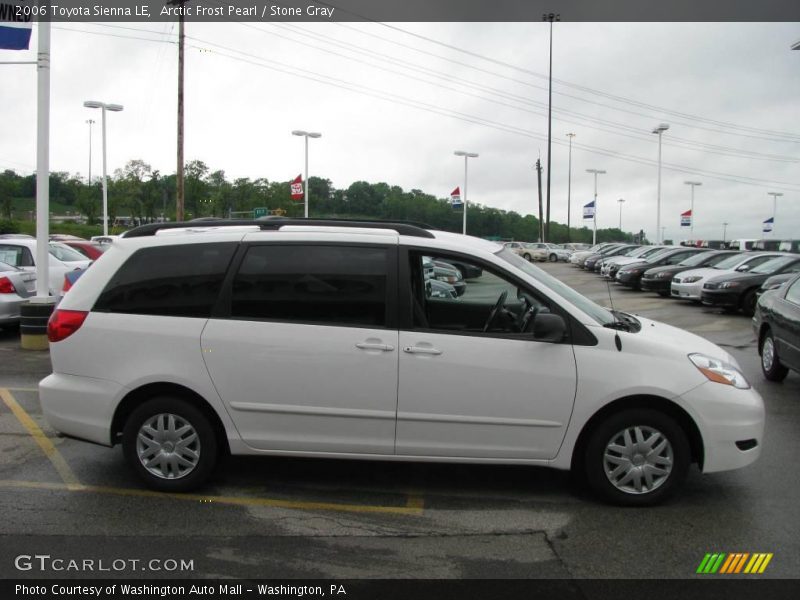 Arctic Frost Pearl / Stone Gray 2006 Toyota Sienna LE