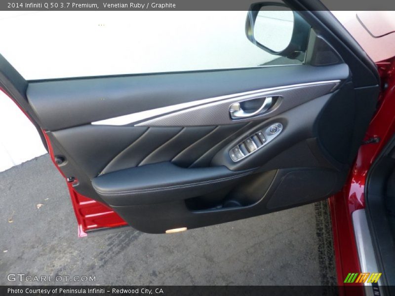 Venetian Ruby / Graphite 2014 Infiniti Q 50 3.7 Premium