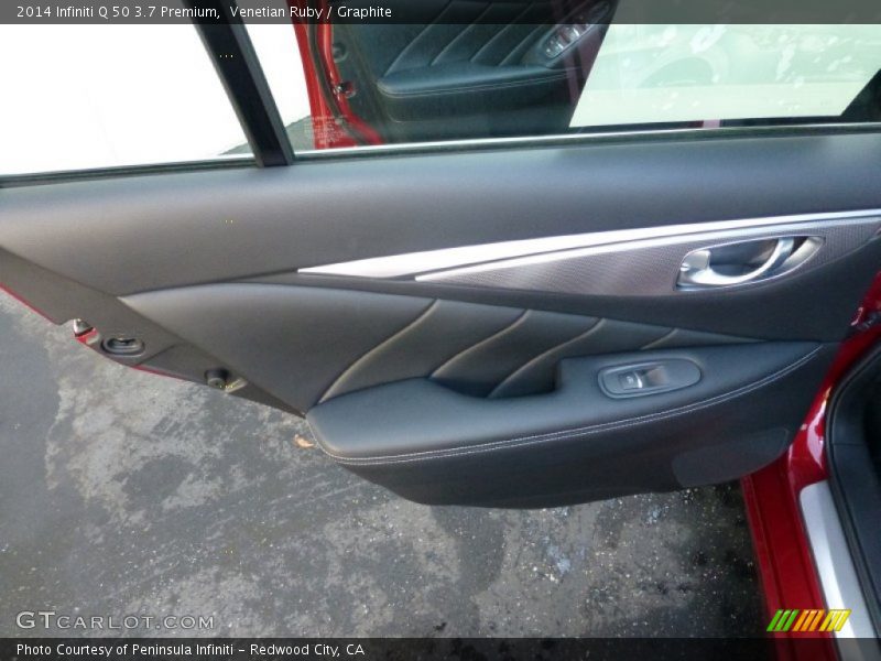 Venetian Ruby / Graphite 2014 Infiniti Q 50 3.7 Premium