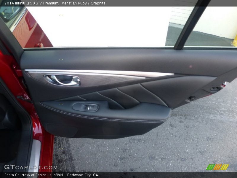 Venetian Ruby / Graphite 2014 Infiniti Q 50 3.7 Premium