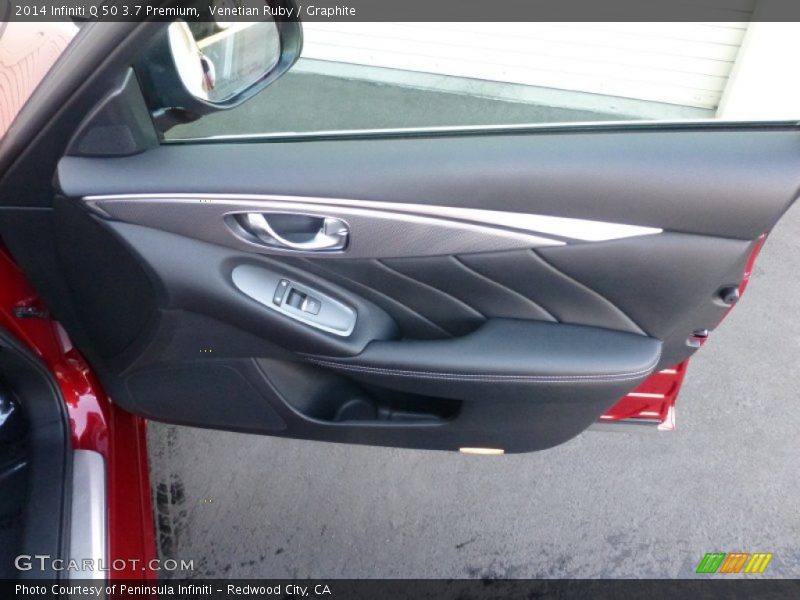 Venetian Ruby / Graphite 2014 Infiniti Q 50 3.7 Premium