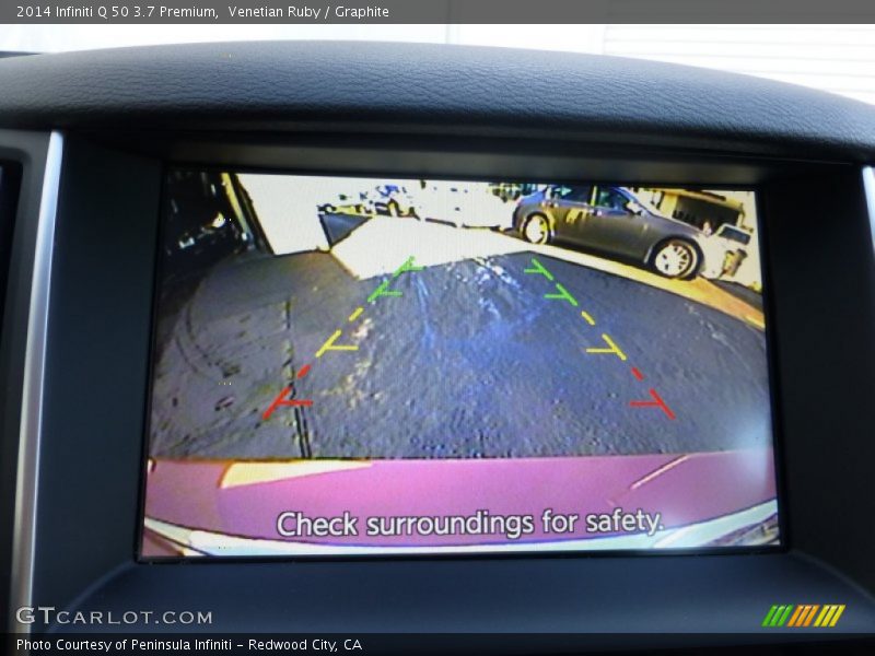Venetian Ruby / Graphite 2014 Infiniti Q 50 3.7 Premium