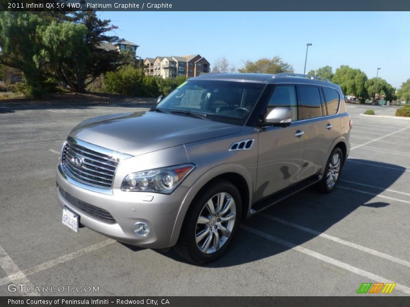 Platinum Graphite / Graphite 2011 Infiniti QX 56 4WD
