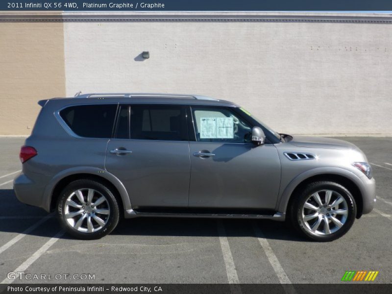 Platinum Graphite / Graphite 2011 Infiniti QX 56 4WD