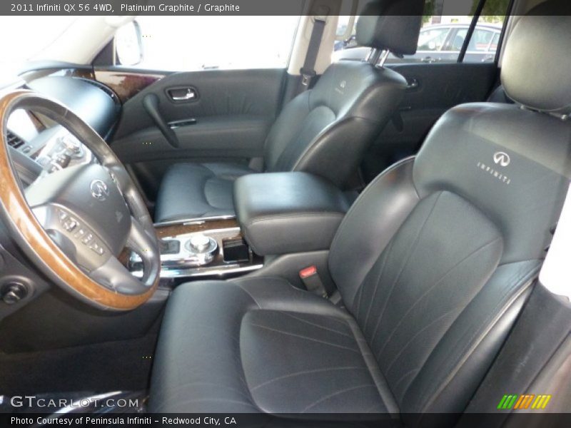 Platinum Graphite / Graphite 2011 Infiniti QX 56 4WD