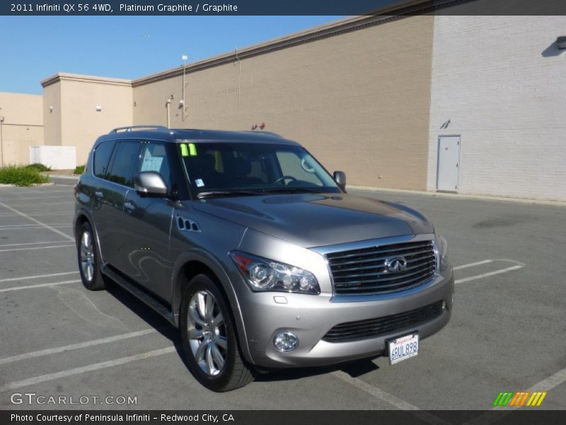 Platinum Graphite / Graphite 2011 Infiniti QX 56 4WD