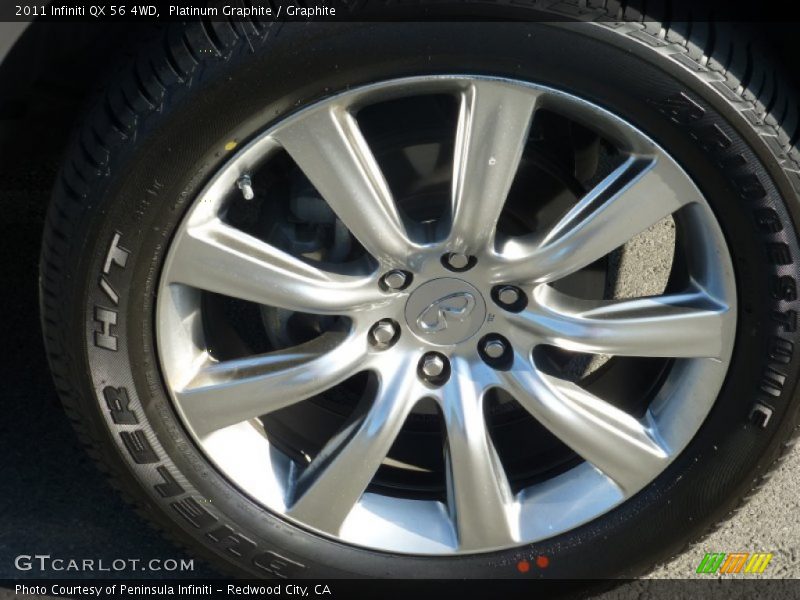 Platinum Graphite / Graphite 2011 Infiniti QX 56 4WD