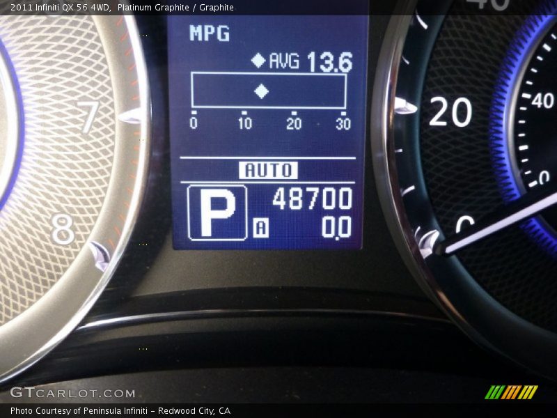 Platinum Graphite / Graphite 2011 Infiniti QX 56 4WD