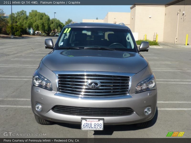 Platinum Graphite / Graphite 2011 Infiniti QX 56 4WD