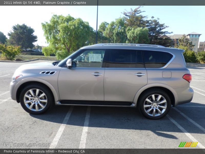 Platinum Graphite / Graphite 2011 Infiniti QX 56 4WD