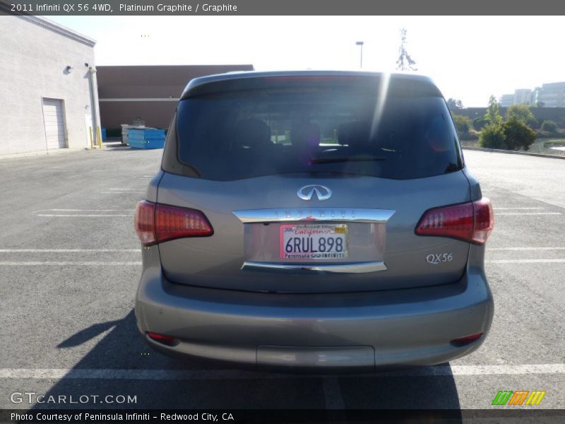 Platinum Graphite / Graphite 2011 Infiniti QX 56 4WD
