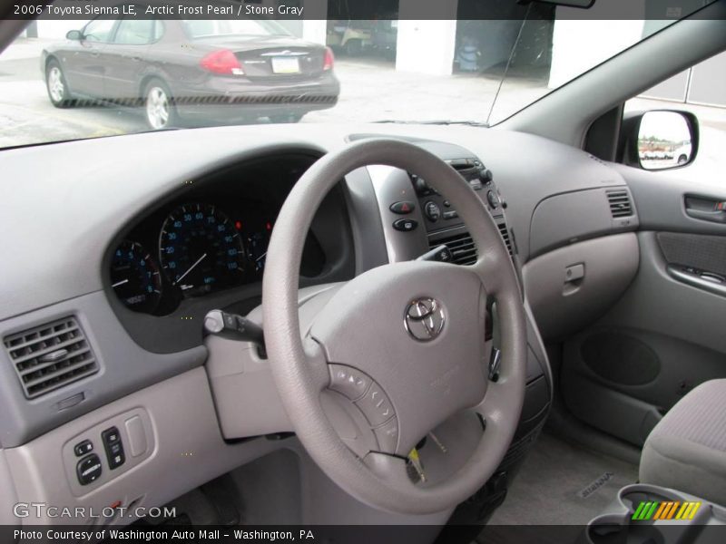 Arctic Frost Pearl / Stone Gray 2006 Toyota Sienna LE