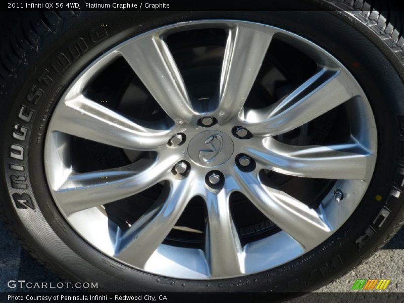 Platinum Graphite / Graphite 2011 Infiniti QX 56 4WD