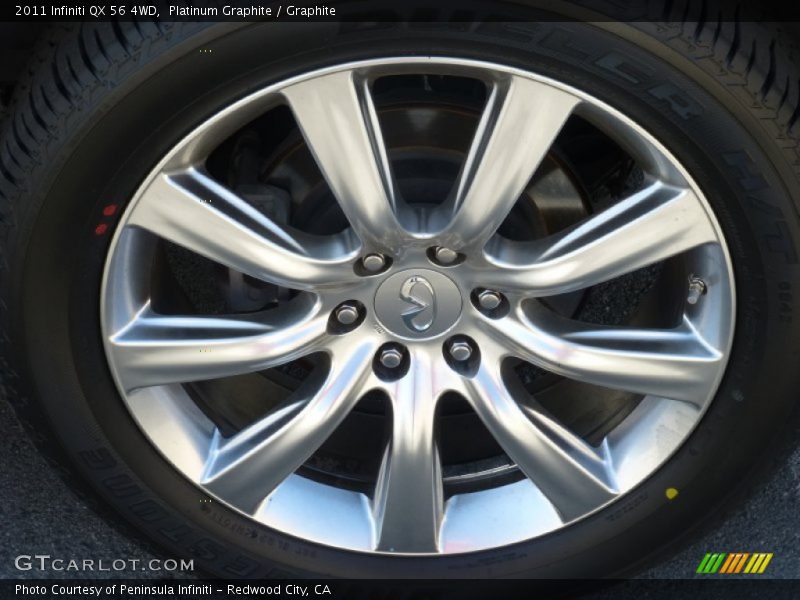 Platinum Graphite / Graphite 2011 Infiniti QX 56 4WD