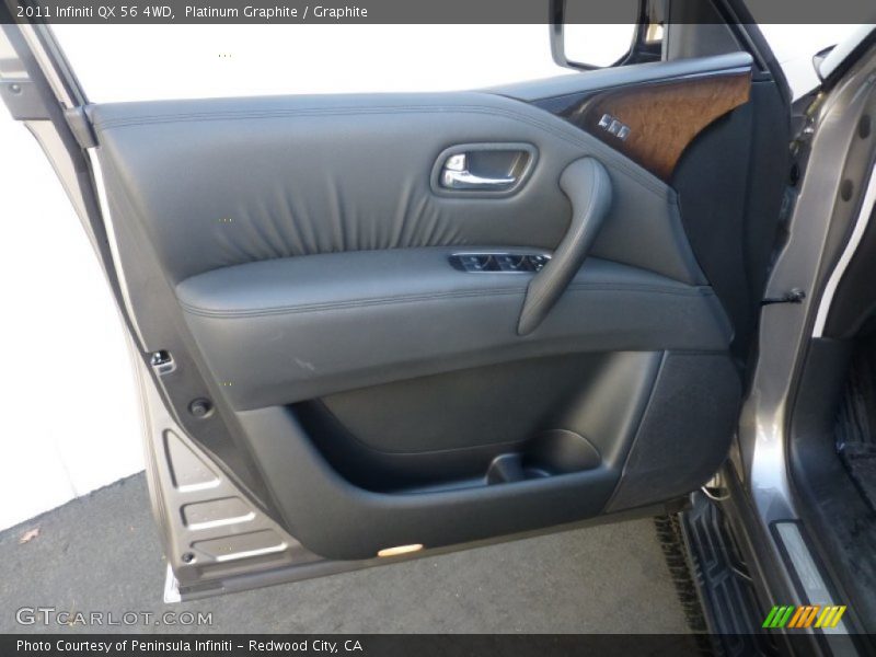 Platinum Graphite / Graphite 2011 Infiniti QX 56 4WD