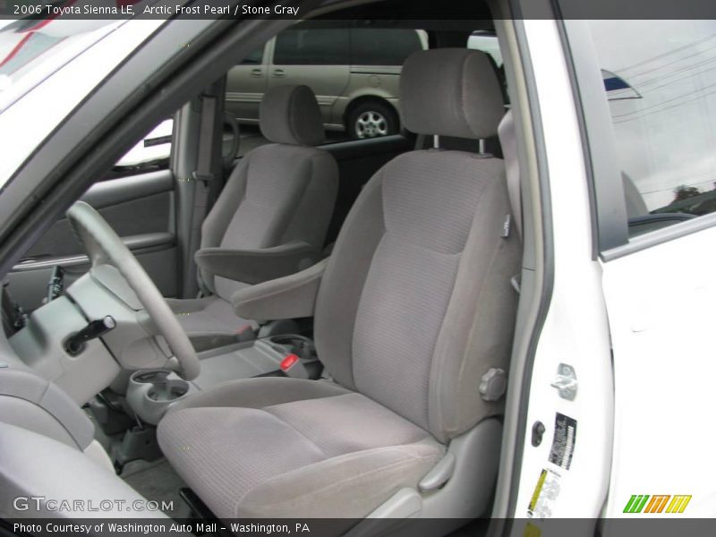 Arctic Frost Pearl / Stone Gray 2006 Toyota Sienna LE