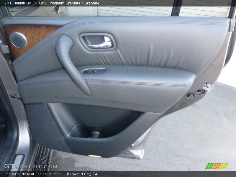 Platinum Graphite / Graphite 2011 Infiniti QX 56 4WD