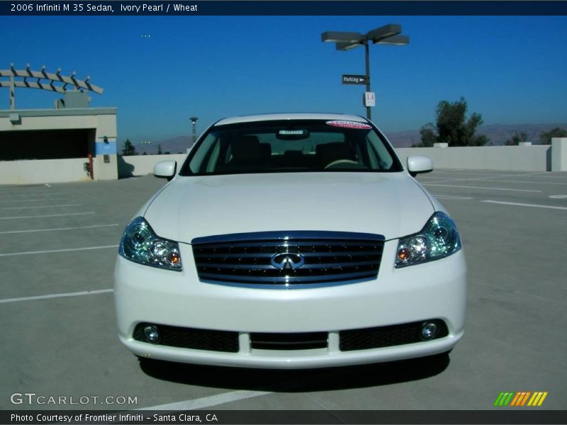 Ivory Pearl / Wheat 2006 Infiniti M 35 Sedan