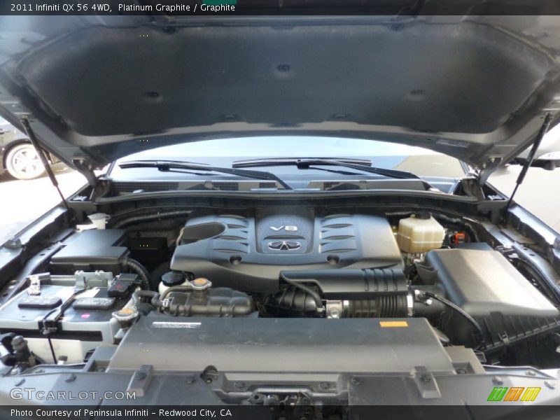 Platinum Graphite / Graphite 2011 Infiniti QX 56 4WD