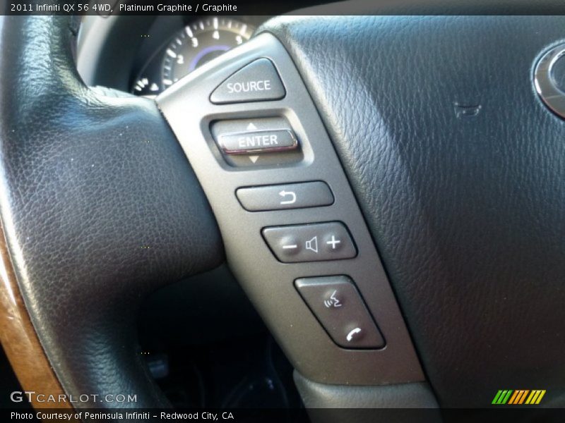 Platinum Graphite / Graphite 2011 Infiniti QX 56 4WD