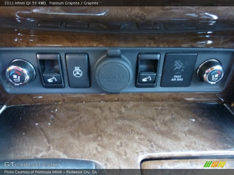 Platinum Graphite / Graphite 2011 Infiniti QX 56 4WD