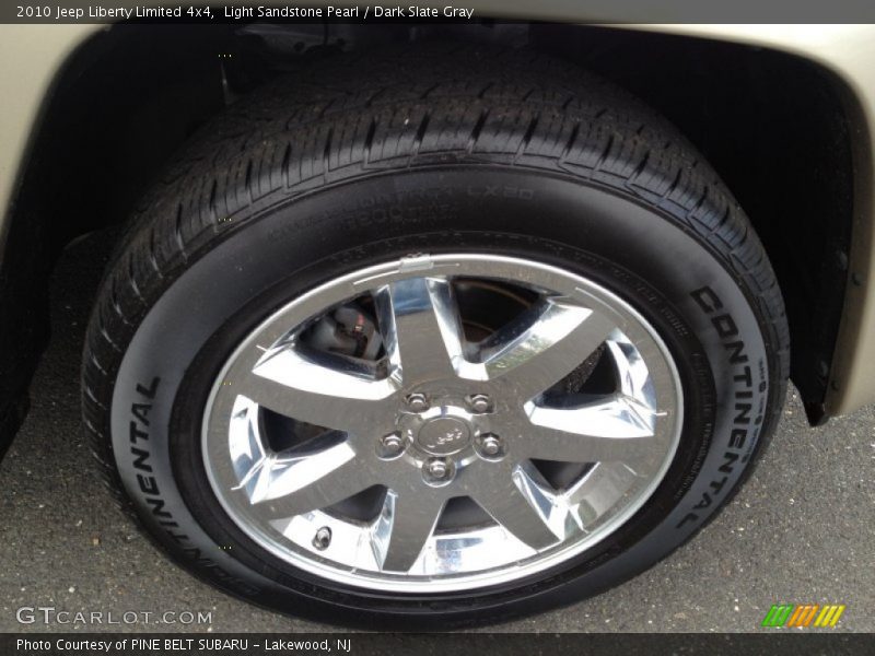 Light Sandstone Pearl / Dark Slate Gray 2010 Jeep Liberty Limited 4x4