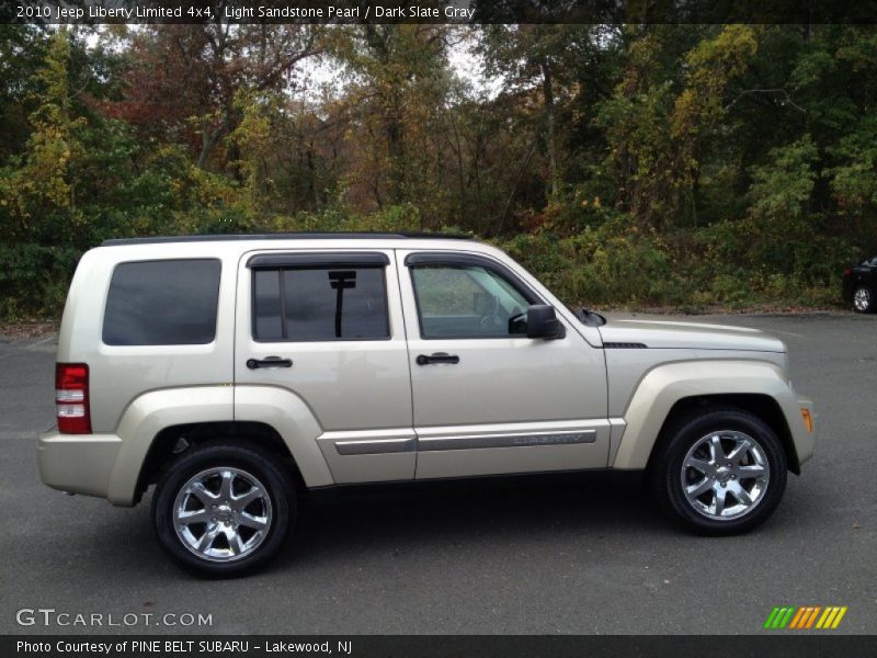 Light Sandstone Pearl / Dark Slate Gray 2010 Jeep Liberty Limited 4x4