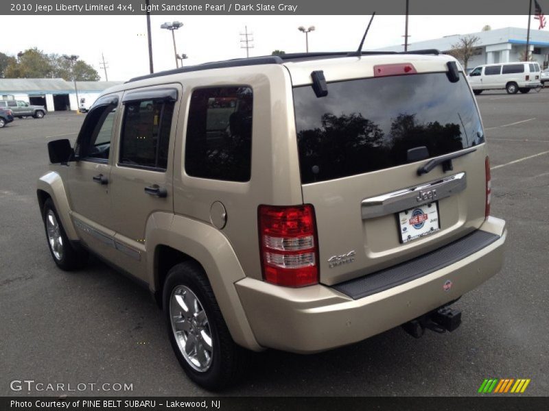 Light Sandstone Pearl / Dark Slate Gray 2010 Jeep Liberty Limited 4x4