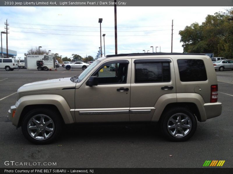 Light Sandstone Pearl / Dark Slate Gray 2010 Jeep Liberty Limited 4x4