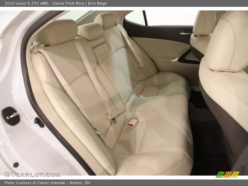 Glacier Frost Mica / Ecru Beige 2010 Lexus IS 250 AWD