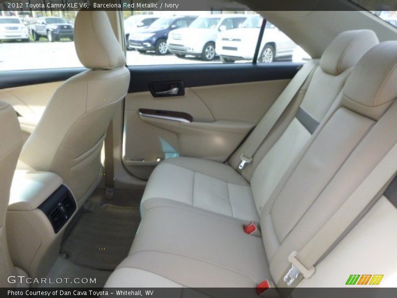 Barcelona Red Metallic / Ivory 2012 Toyota Camry XLE V6