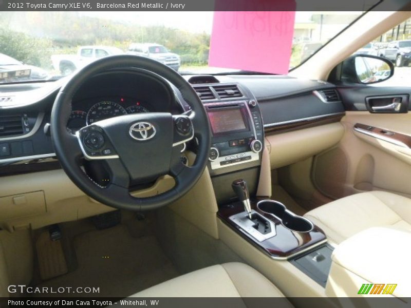 Barcelona Red Metallic / Ivory 2012 Toyota Camry XLE V6