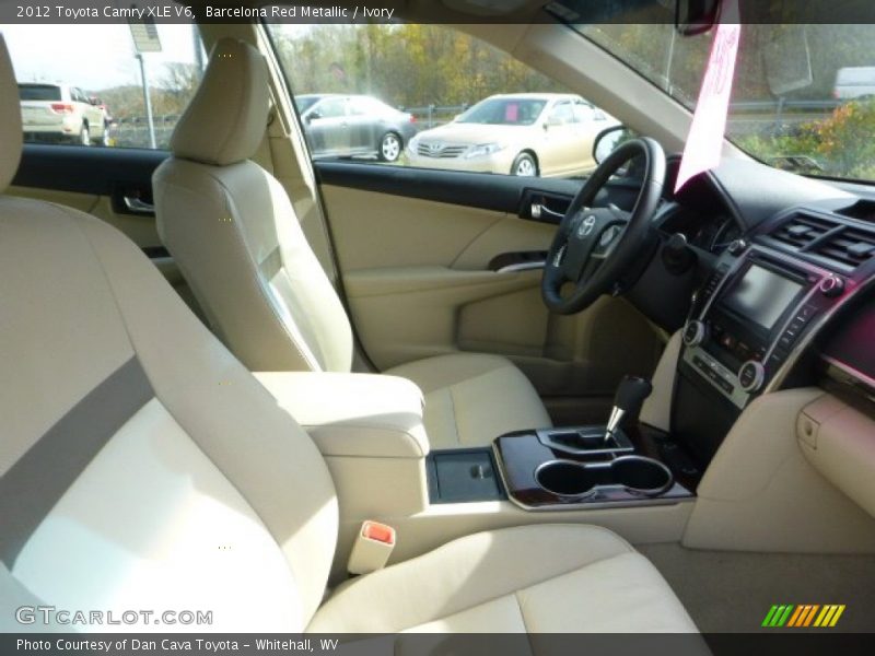 Barcelona Red Metallic / Ivory 2012 Toyota Camry XLE V6